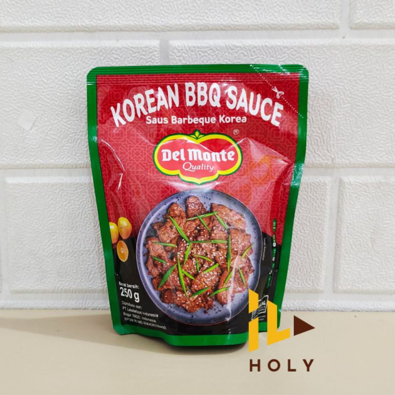 

Del Monte KOREAN BBQ Sauce 250gr / KOREA Barbeque Saus