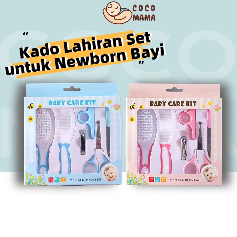 Baby Care Kit Set 6in1  Kado Lahiran Set Perlengkapan Bayi Sisir Baby Care Kit Set 6in1 Set Gunting Kuku Bayi kado lahiran grooming gift Baby Nail