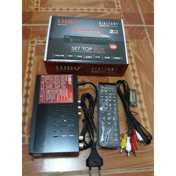 STB LUBY 03 STB Set Top Box Luby DVB T2 01 02 Receiver siaran TV Digital DVB BISA YOUTUBE