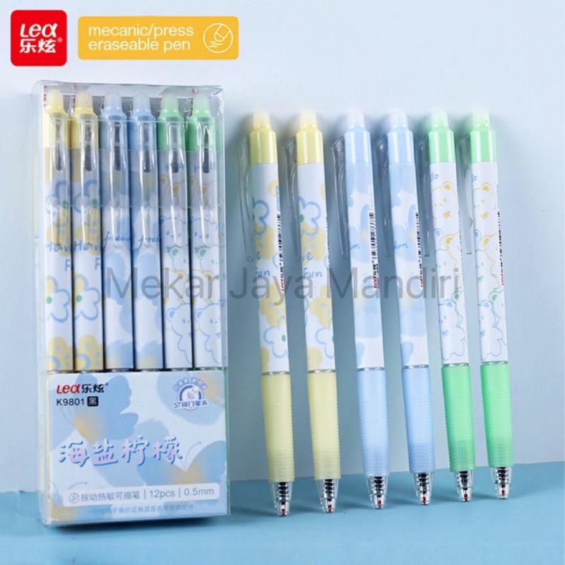 [ECERAN] Pulpen Mekanik Eraseable Motif Lucu Pulpen Press Eraseable Motif Lucu Pen yang bisa dihapus Pen Cetek Eraseable