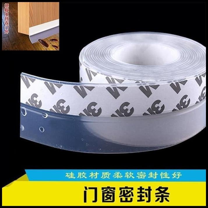 Ori-Seal Tape Merek 3M Panjang 5Meter Penutup Lubang Celah Bawah Pintu