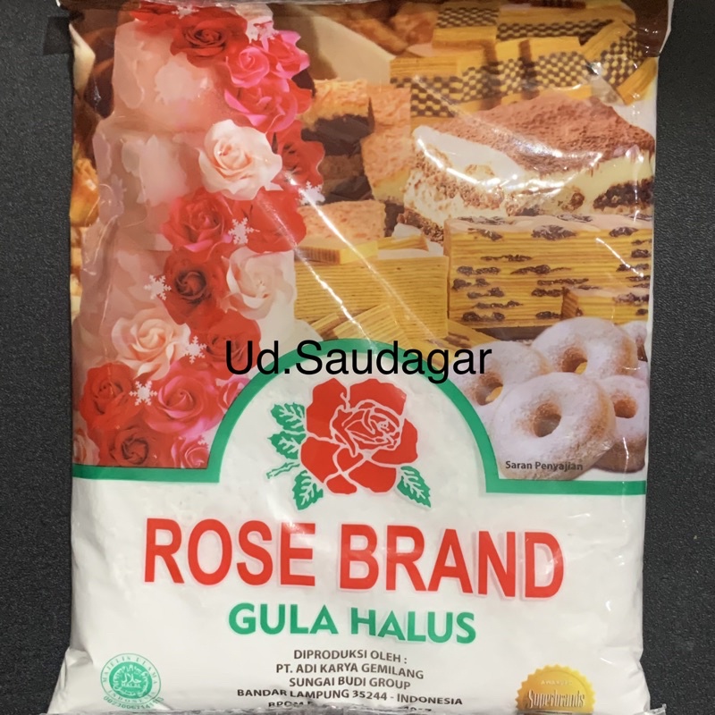 

Gula Halus Rose Brand 500Gr