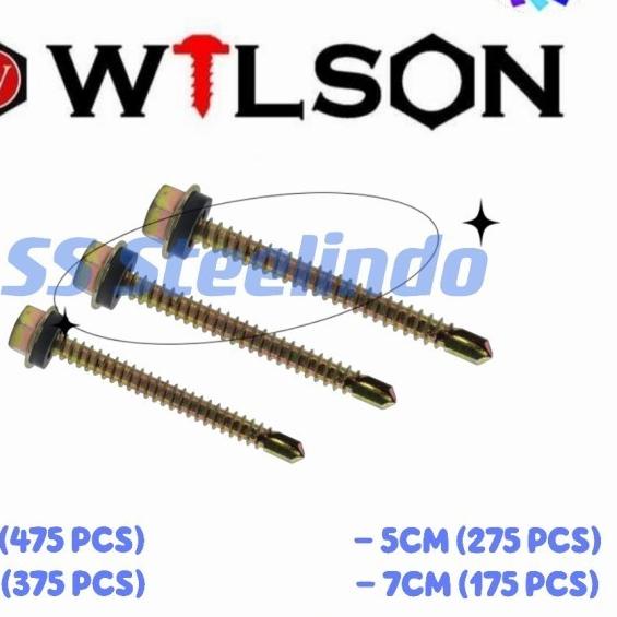 BAUT ROOFING BAJA RINGAN WILSON 12X30 12X40 12X50 12X70 (DUS) - 7CM