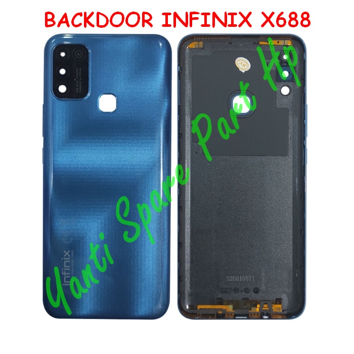 Backdoor Tutup Belakang Infinix Hot 10 Play X688 Original Terlaris New