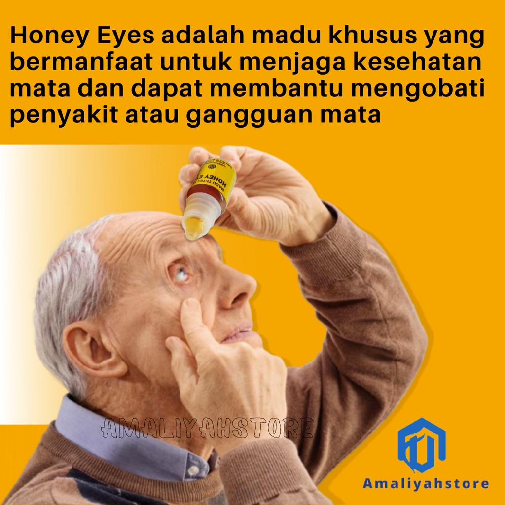 Honey Drops Eyes Vitamin Mata Anak Dan Dewasa Obat Mata Minus Rabun Jauh Mata Bengkak Merah Berlemak Silnder Cendo Paling Ampuh Noni Eye Obat Tetes Mata Herbal Tanpa Operasi Original