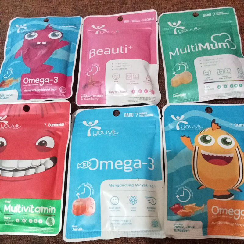 Youvit Multivitamin Anak 7 Gimmies