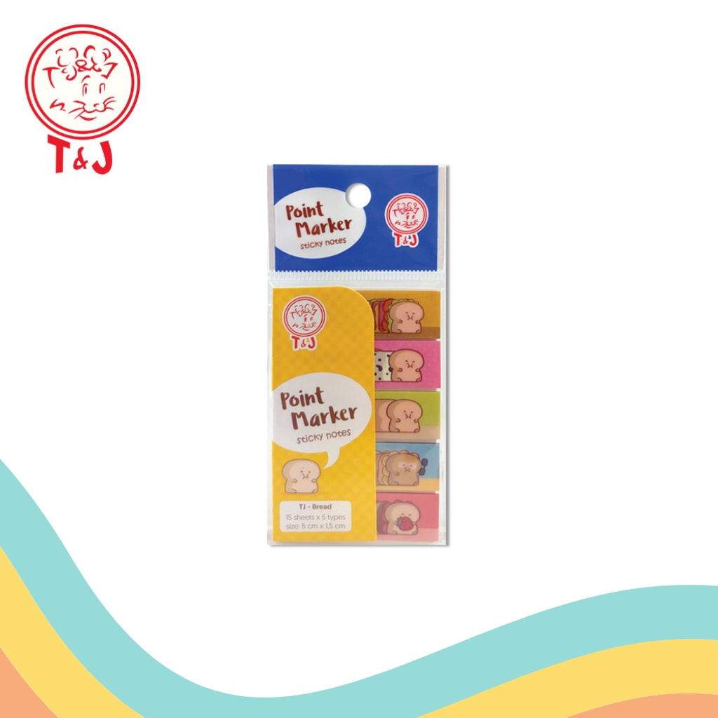 

STICK NOTE TOM & JERRY (T&J) TJ BREAD (1 PCS)