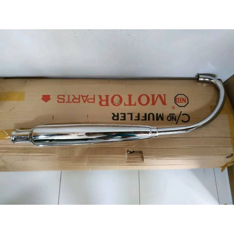 Knalpot CB 125 Standart Merk NTD Knalpot Corbi Standart Merek NTD