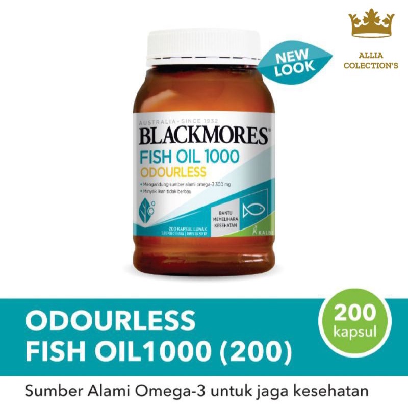 Blackmores fish oil 200