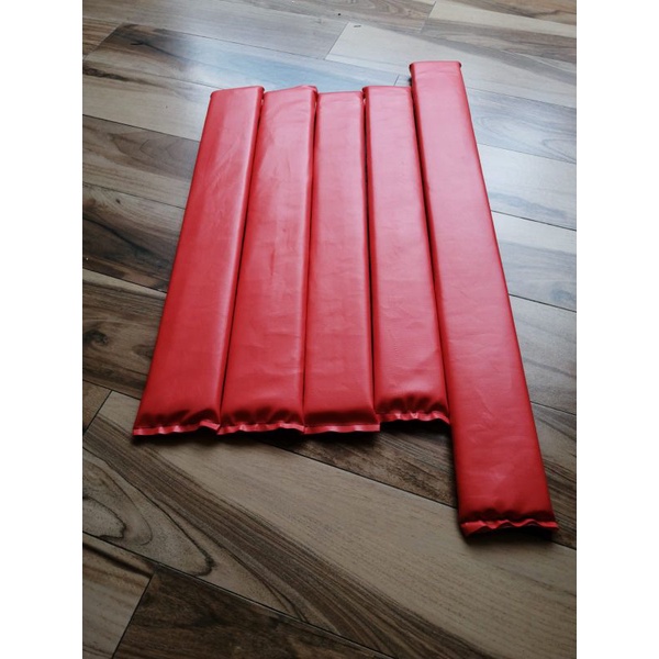 Spalk 7x60 cm Bidai Penyangga Patah tulang kaki fraktur cruis pramuka Single Red bahan luar kulit si