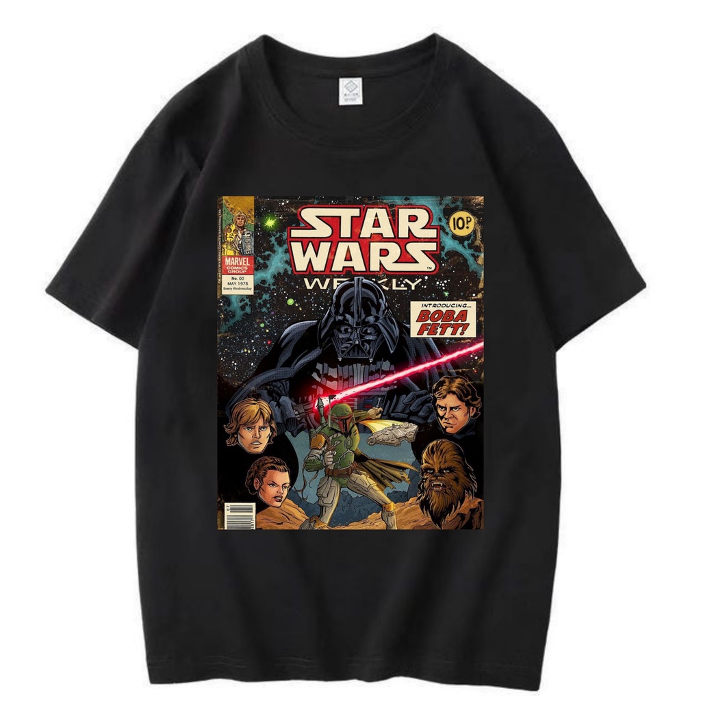 T SHIRT STAR WARS WEEKLY - KAOS BAJU PRIA WANITA OUTFIT AESTHETIC MARVEL TERLARIS TERMURAH