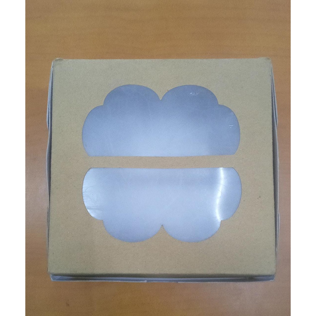 DUS KRAFT WINDOW 18X18X7 @10PCS