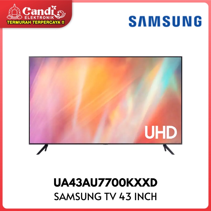 SAMSUNG UHD 4k Smart  TV 43 Inch UA43AU7700KXXD
