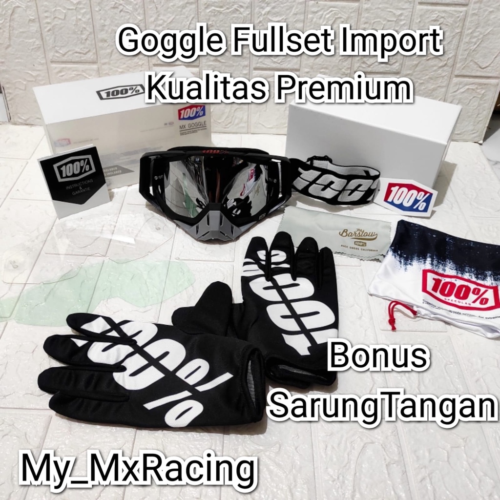 Kacamata Goggle KUALITAS  PREMIUM 016- Goggle trail motor cross - Kacamata trail - original terlaris -kacamata supermoto or sunmori -KACAMATA BERKENDARA FREE GLOVE