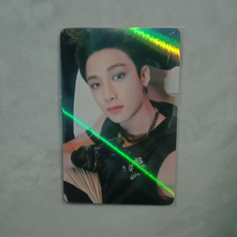 (BOOKED JGN CO) Photocard Bangchan Maxident Makestar Straykids Skz Maxi MS Chan Pc