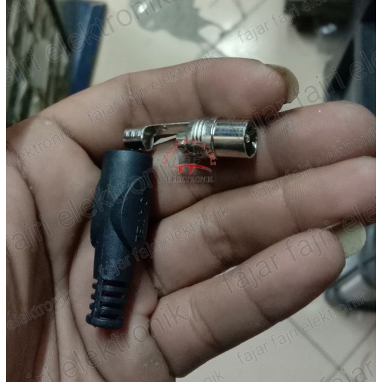 JACK ANTENA TV MALE PLASTIK JEK ANTENA TV TABUNG DIGITAL LCD LED STB PVC COWO