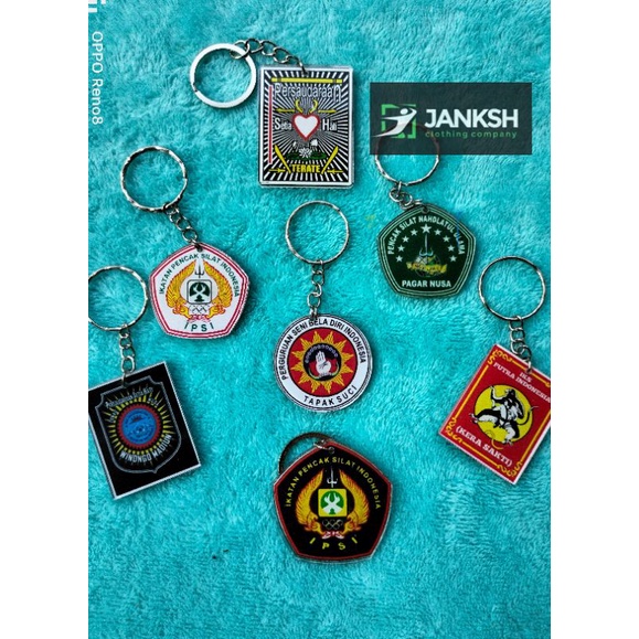 GANTUNGAN KUNCI IPSI/ TAPAK SUCI/ PAGAR NUSA / PSHT / IKSPI/ PSHW