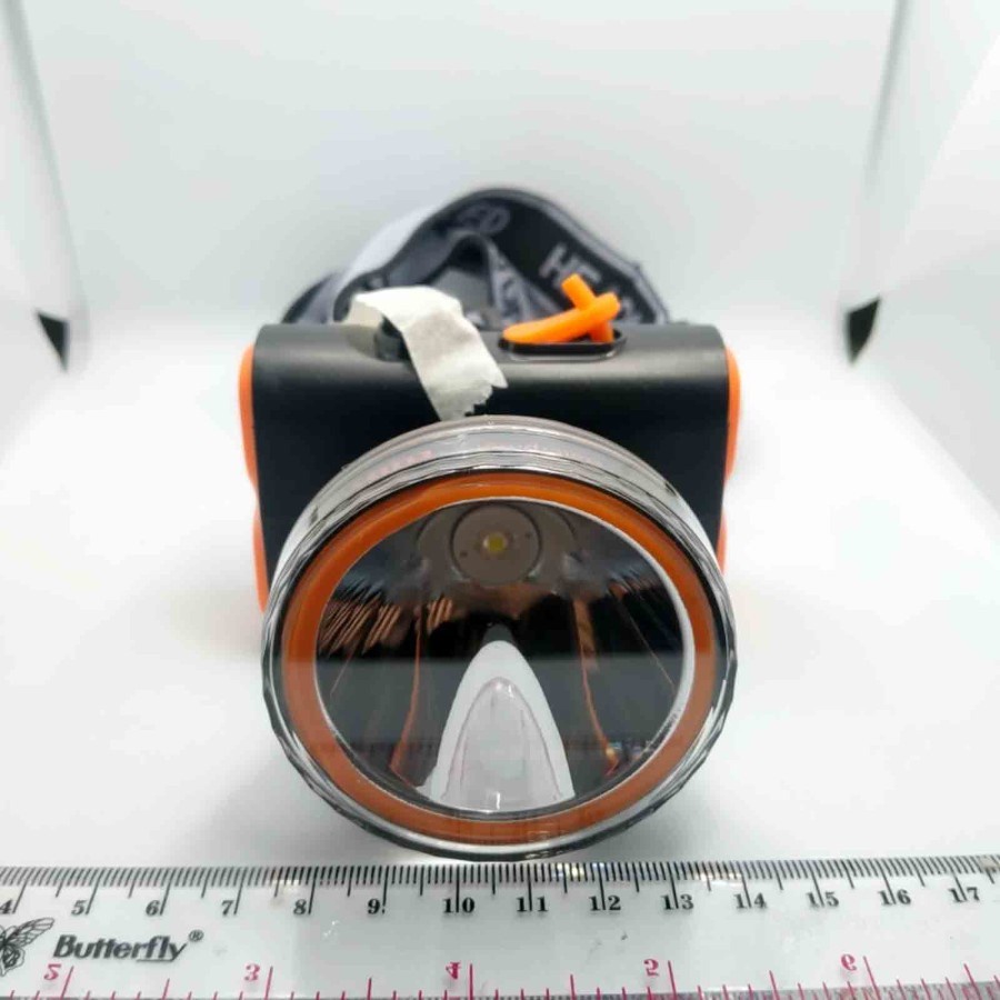 COD Senter Kepala 15 Watt LUBY L-2877L/ 2877/ 2877L Waterproof Cahaya Putih