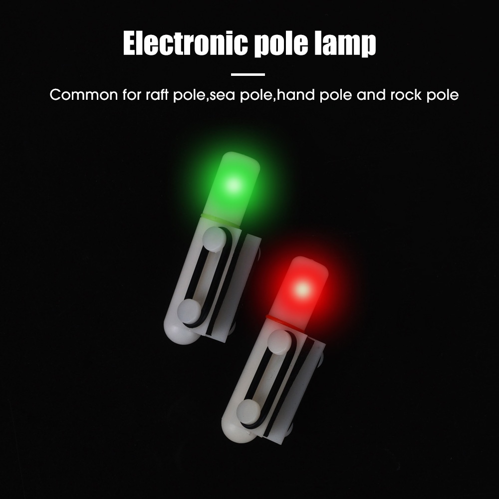 Pancing Tip Alert Alat Bite Alarm Auto Light Memancing Elektronik Batang Luminous Stick Lampu LED Malam Memancing Mengapung Tackle