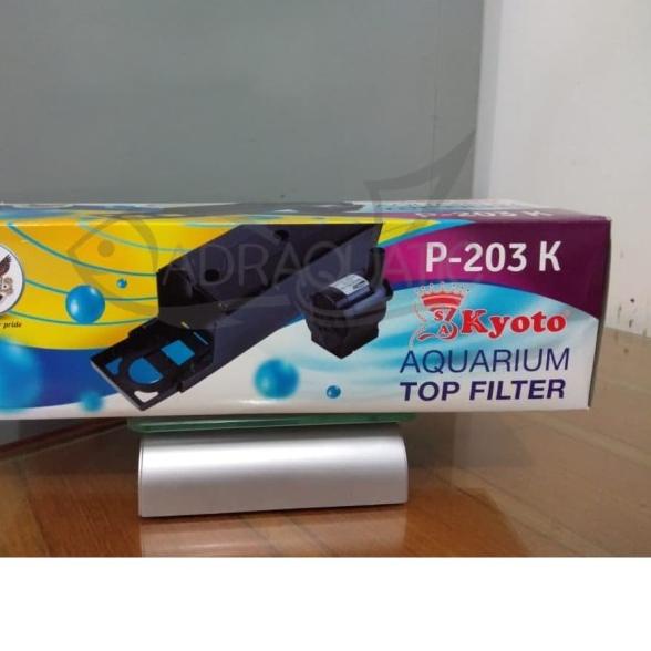 KYOTO P-203K AQUARIUM TOP FILTER POMPA AIR CELUP FILTER AQUARIUM