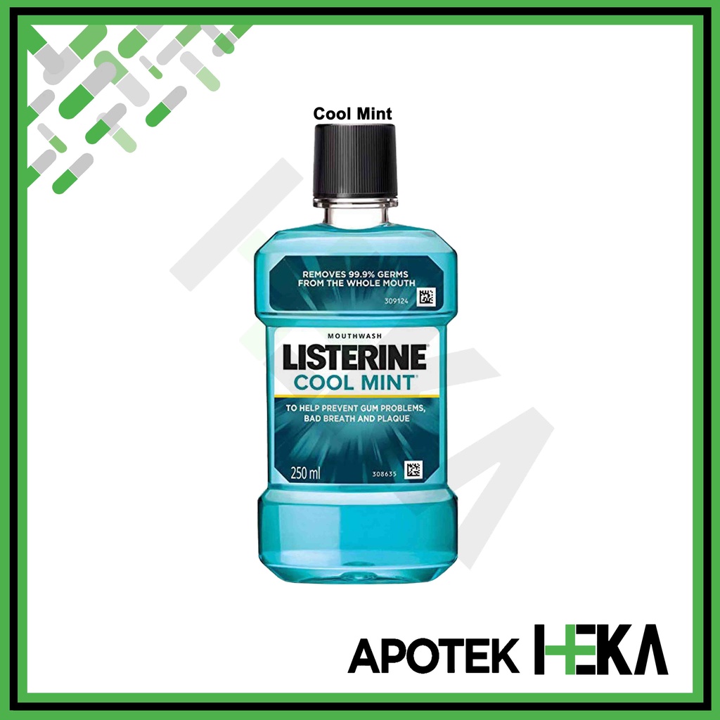 Listerine Mouthwash 250 ml - Obat Kumur Antiseptik (SEMARANG)