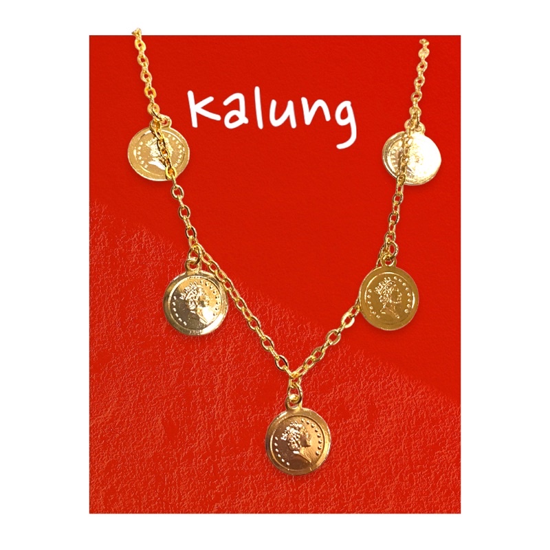 Gelang tangan wanita//gelang koin dolar//gelang jurai jurai//perhiasan//gelang lapis emas//gelang