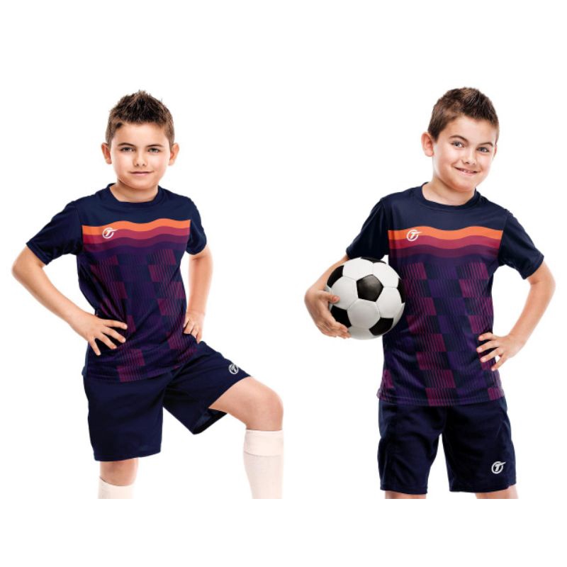 KAOS BOLA ANAK SATU SET/BAJU BOLA ANAK MURAH/STELAN OLAHRAGA ANAK LAKI LAKI
