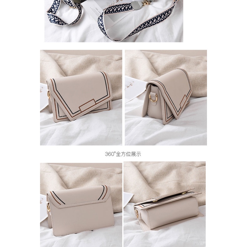 𝐄𝐁𝐒 ✅ TW017 Tas Selempang Wanita Polos Kotak Simple Mini Tas Bahu Import Murah Buat Kado