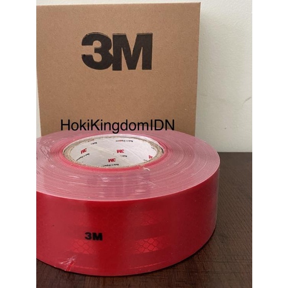 Scotlight / scotlite / reflektif stiker Merah