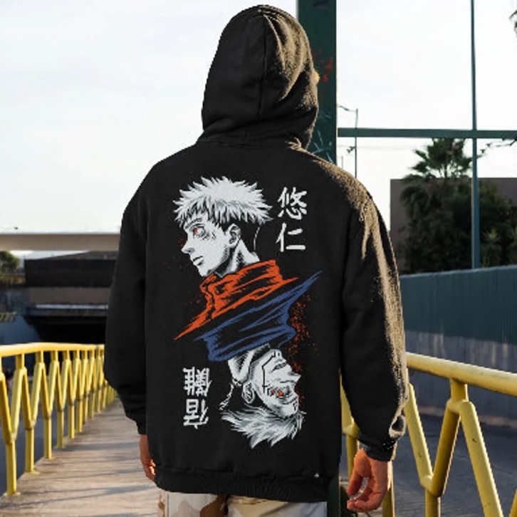 Hoodie Itadori Sukuna Momentum Anime Manga Jujutsu Kaisen Premium Unisex