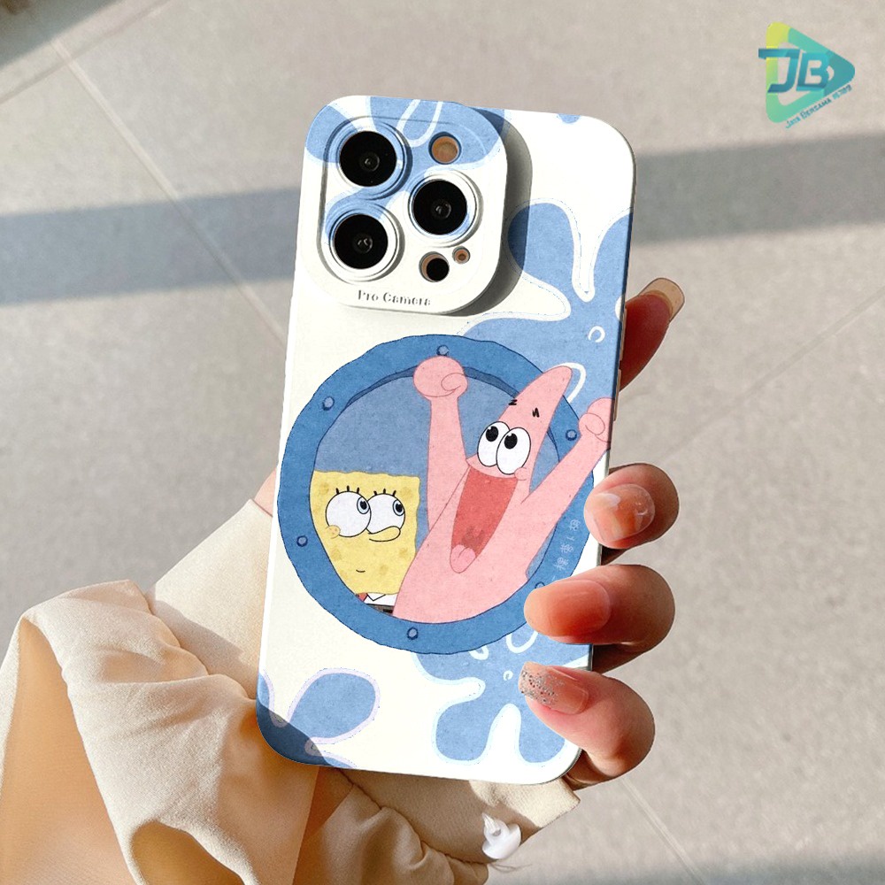 CUSTOM CASE SOFTCASE SILIKON PROCAMERA PATRICK CUSTOM IPHONE 6 6S 7 7+ 8 8+ X XS MAX 11 12 13 14 PRO MAX JB6138