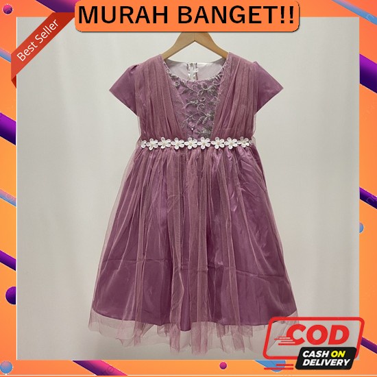 Dress Anak Perempuan Import Korea 7 8 9 10 11 Tahun Premium Lucu Murah Lamiah.Id - Dress Anak / Gaun