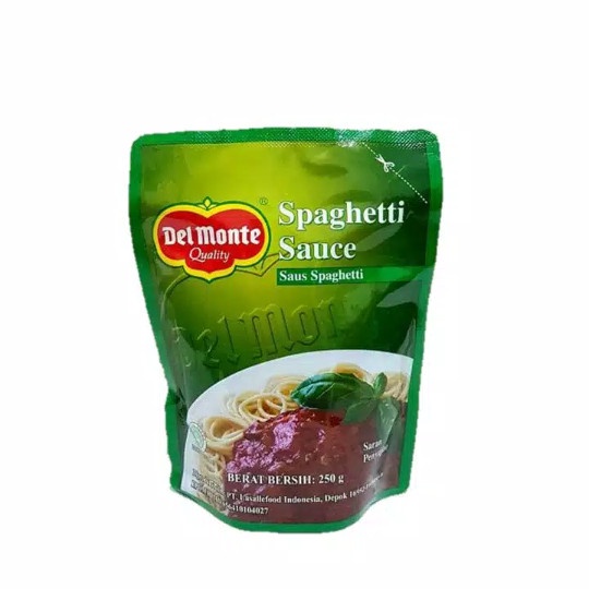 

Delmonte Saus Spaghetti 250 gr