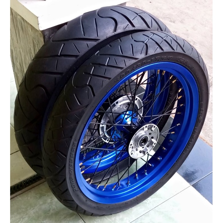 Jual Ban Set Roda Set Velg Set Velg Set Supermoto Yamaha Wr Paket Hemat Atau Murah Shopee