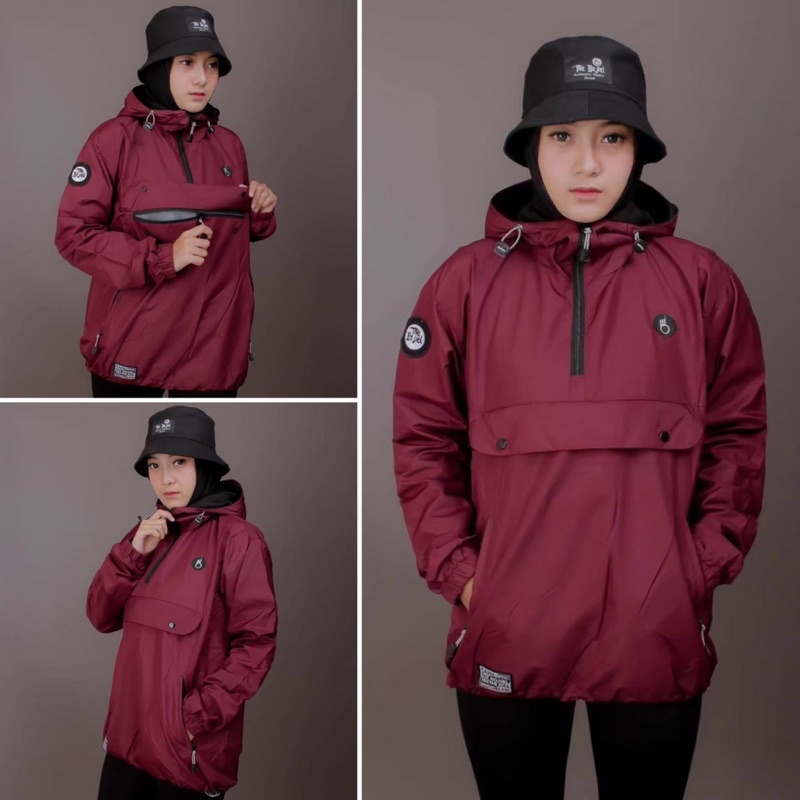 The Bojiel Abu Jaket Cougle Simple Jaket Parasut Jaket Outdoor Jaket Cagoule JNK