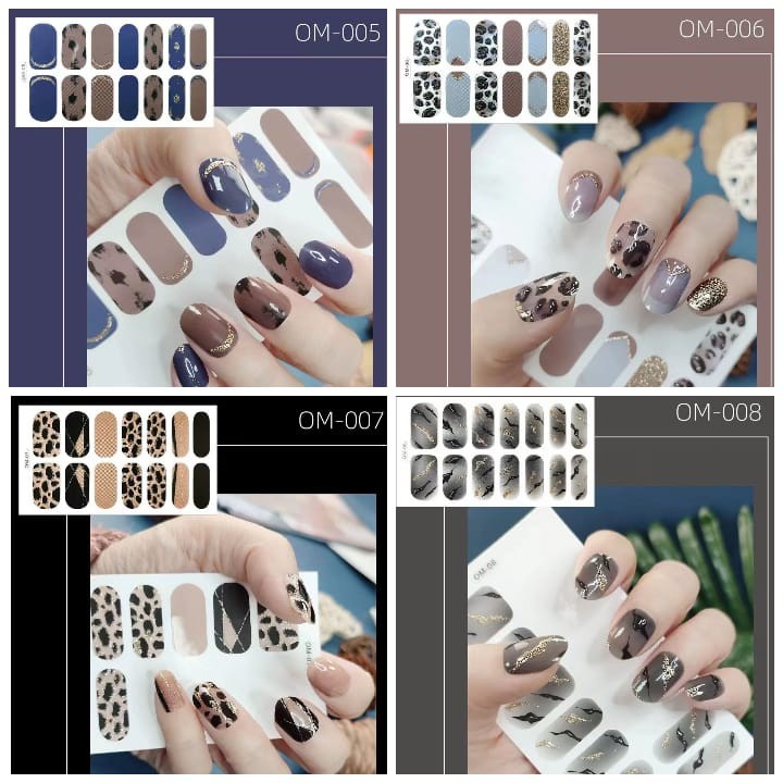 [ASS] STIKER KUKU NAILS ART WATERPROOFT