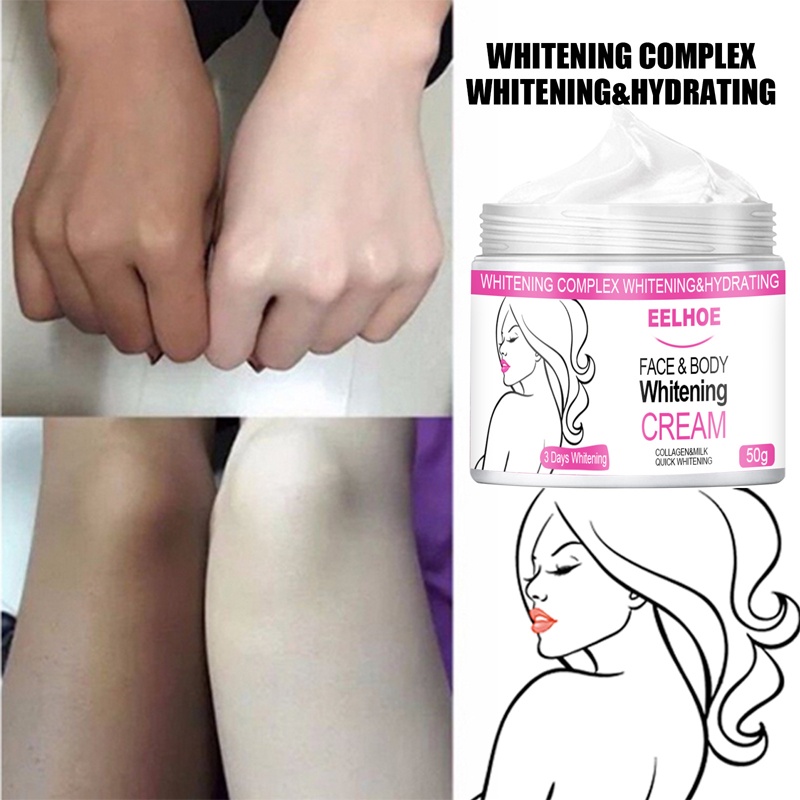 【COD】Body Whitening Cream/krim pemutih Pencerah selangkangan cream pemutih badan Memutihkan