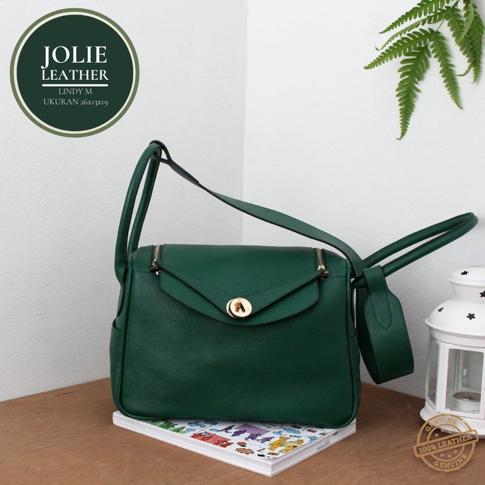 T0P TAS WANITA KULIT KEKINIAN GARUT ASLI LINDY BAG PREMIUM MOTIF JERUK NICE