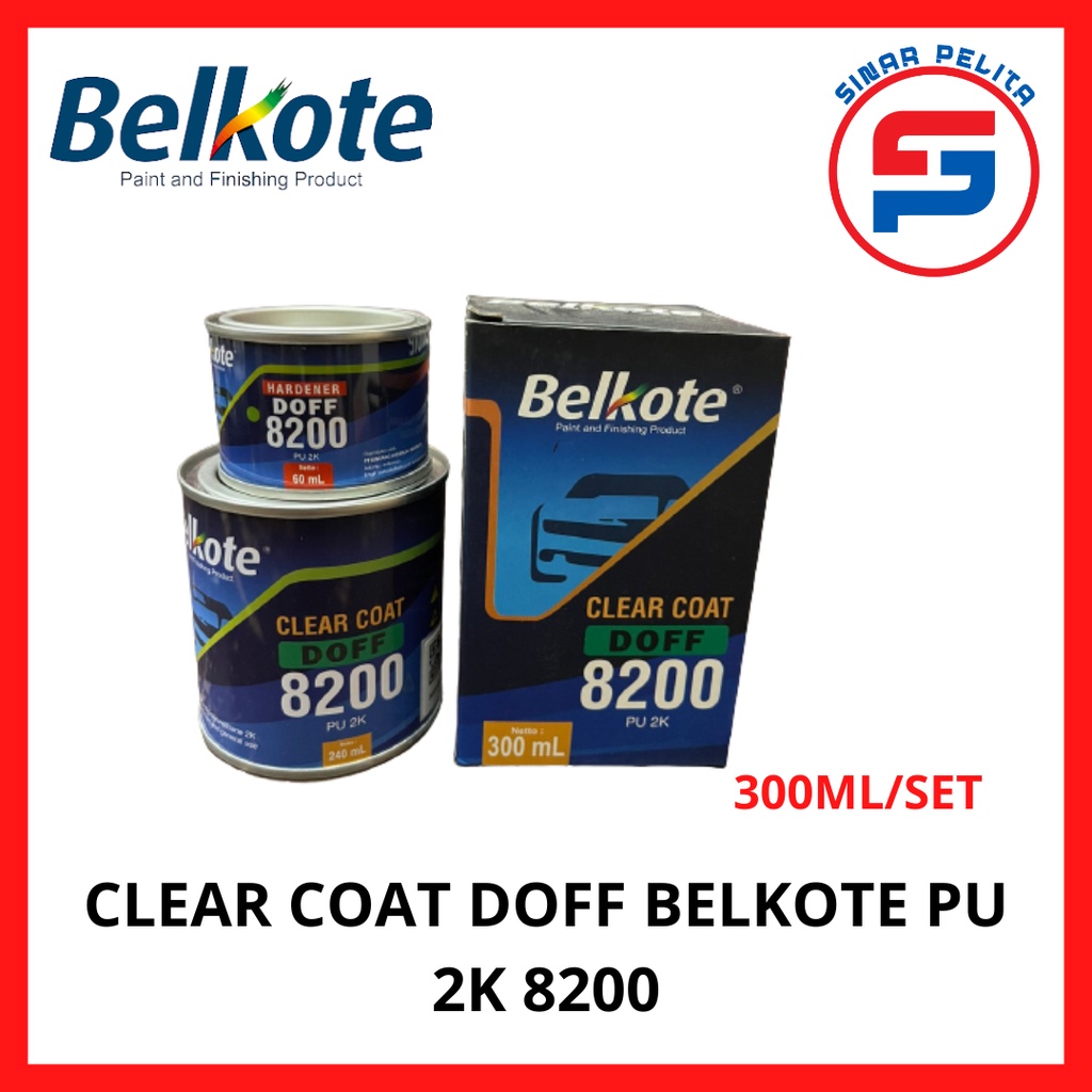 CLEAR BELKOTE DOFF 8200 PU 2K/ BELKOTE DOFF/ VERNIS CLEAR DOFF/ CLEAR DOFF/ BELKOTE 8200/ BELKOTE 30