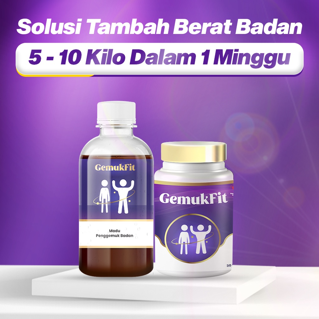 Obat Penambah Berat Badan Gemuk Fit Obat Gemuk Badan Obat Penambah Nafsu Makan Kapsul gemuk Original