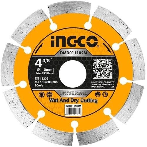 Ingco DMD011101 Mata Gerinda Keramik 4 Inch Diamond Dry Cutting Wheel