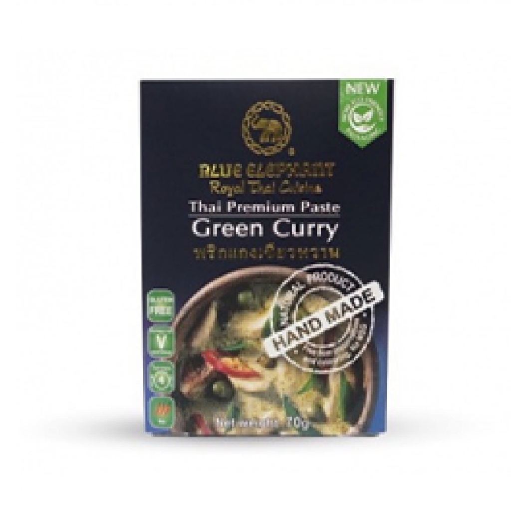 Bumbu Blue Elephant Green Curry Thai Premium Paste 70 Gram