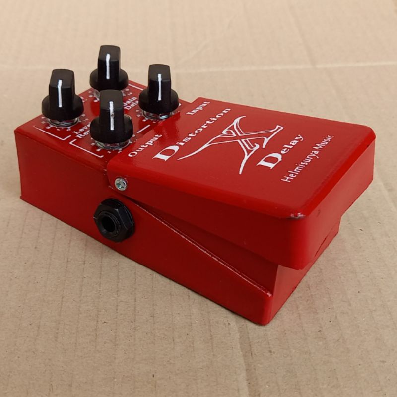 Efek distorsi delay double X NEW suara mantap