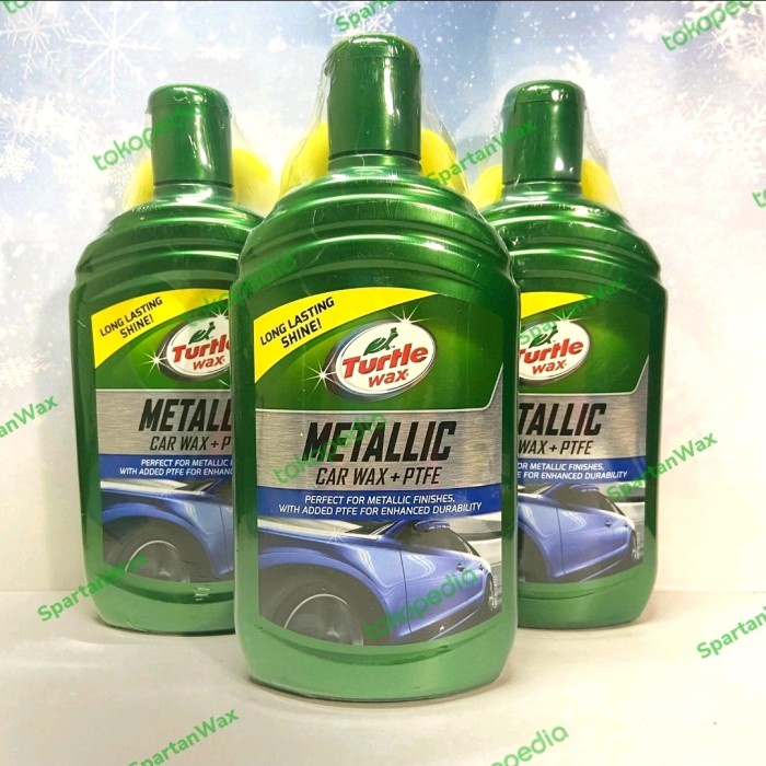 Turtle wax metallic car wax liquid / pengkilap mobil / poles mobil