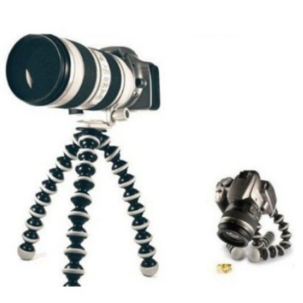 Tripod Gorilla + Holder U Size L Flexible Octopus Vlog Camera