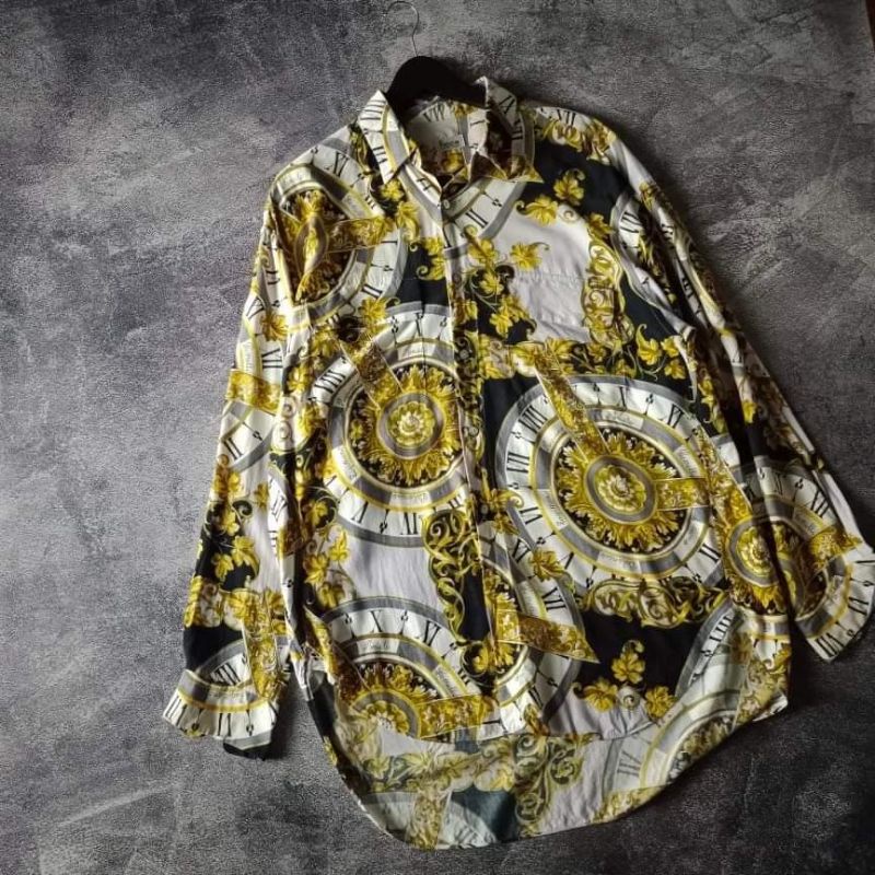(end year sale) 90's Baroque Longshirt By FICCE 🇯🇵