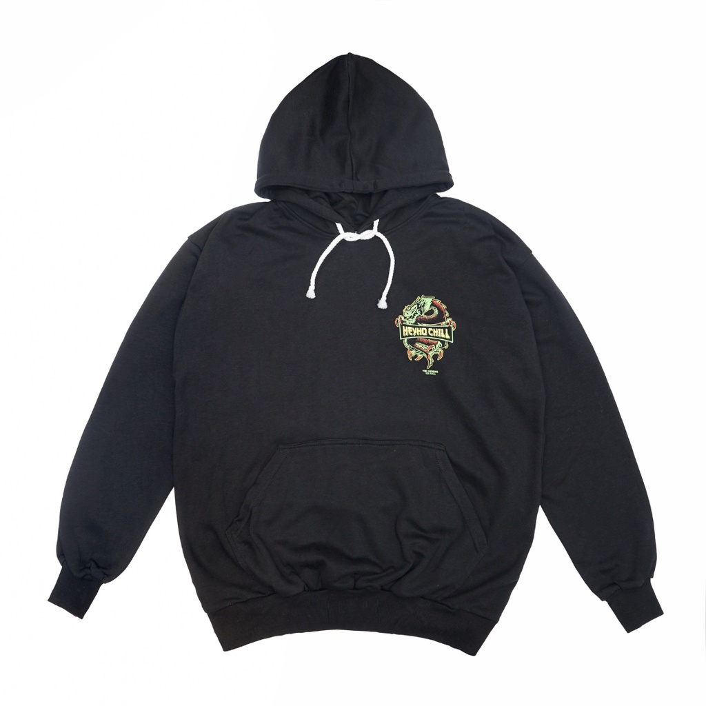 Heyho Hoodie - Pullover Dragon Heyho Chill Black