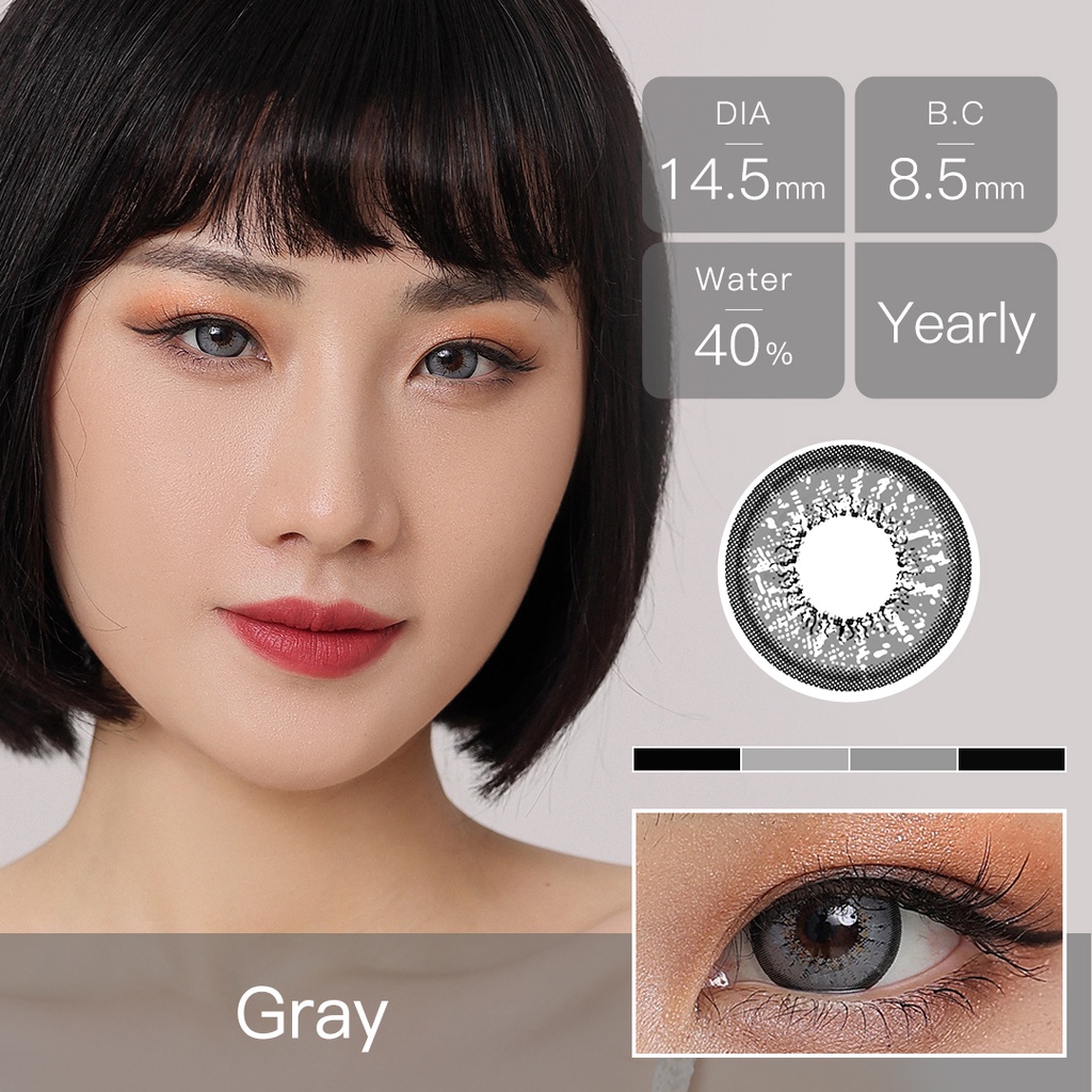 （COD)MAGISTER SOFTLENS LENSA KONTAK WARNA KEREN, MAKE-UP ESSENTIALS 14.50MM 1 PASANG 2 PCS