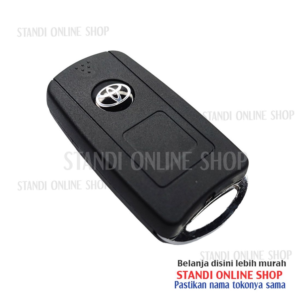 Casing Kunci Lipat FlipKey Rumah Kunci Toyota All New Sienta Tipe G