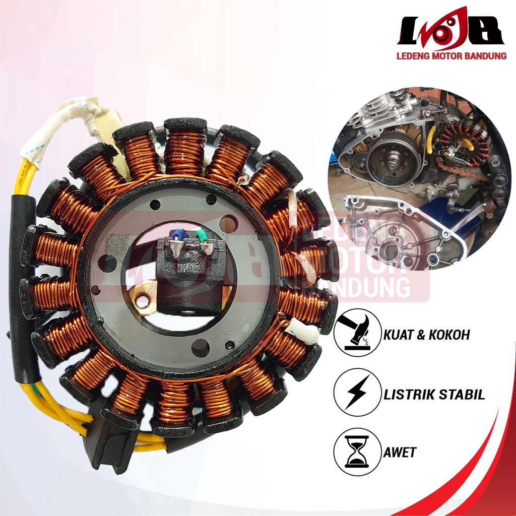 Spul Thunder 125 Spull Stator Assy Sepul Nakasone